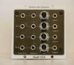 Quad Voltage Controlled Amplifier