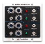 Voltage Controlled Dual Low Frequency Oscillator