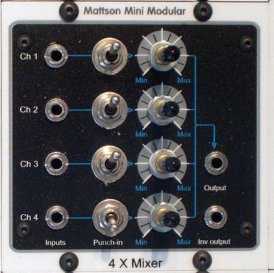 4 x Mixer